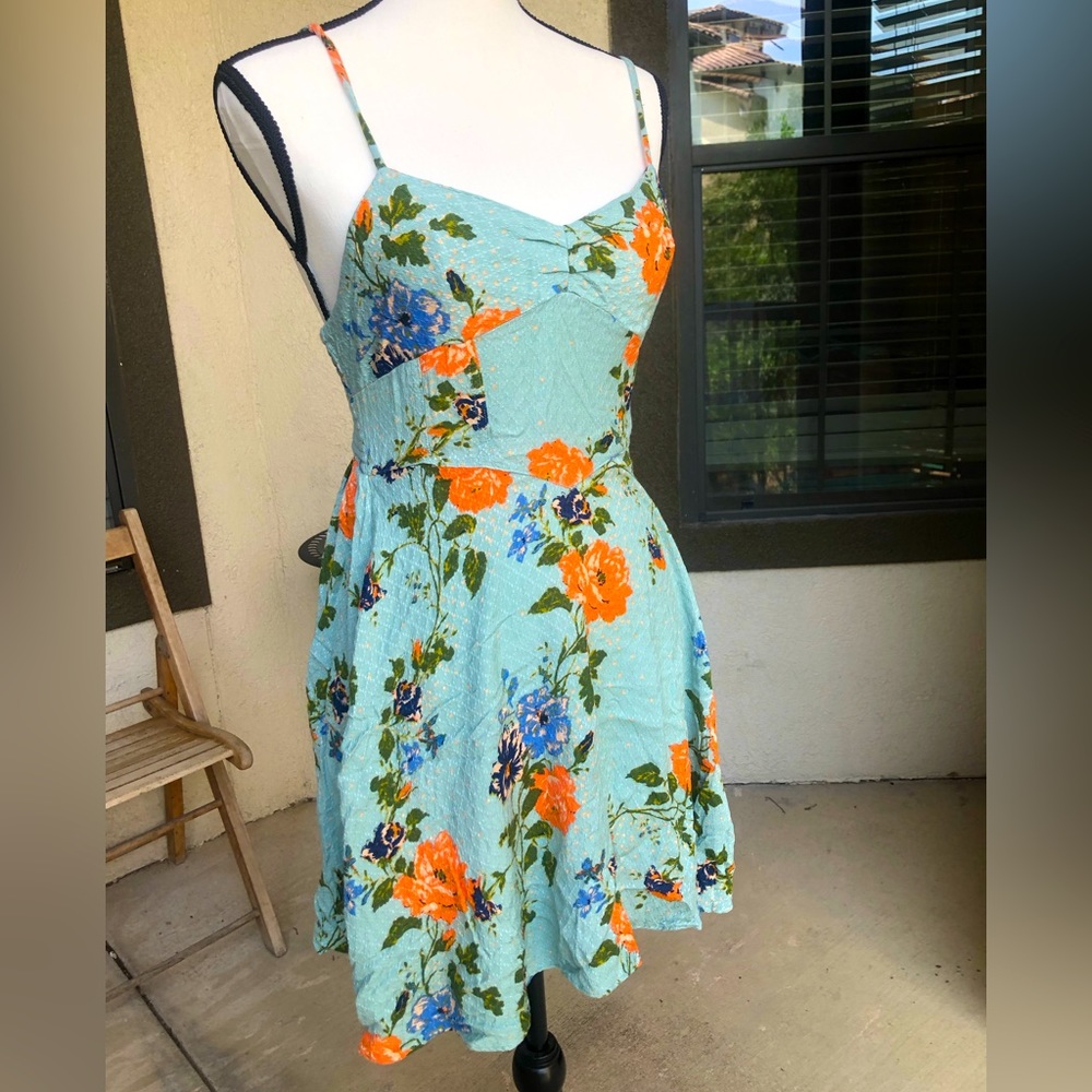 NWOT. Free people intimately. Mini dress. 100% viscose